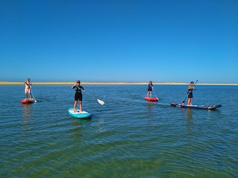 Stand-up paddle boarding Arcachon Bay