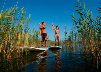 Location stand-up paddle